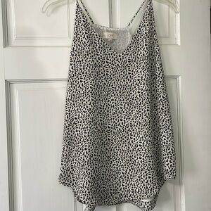 Women’s LOFT Cami/ Sleeveless Top, Leopard Print, Size XS